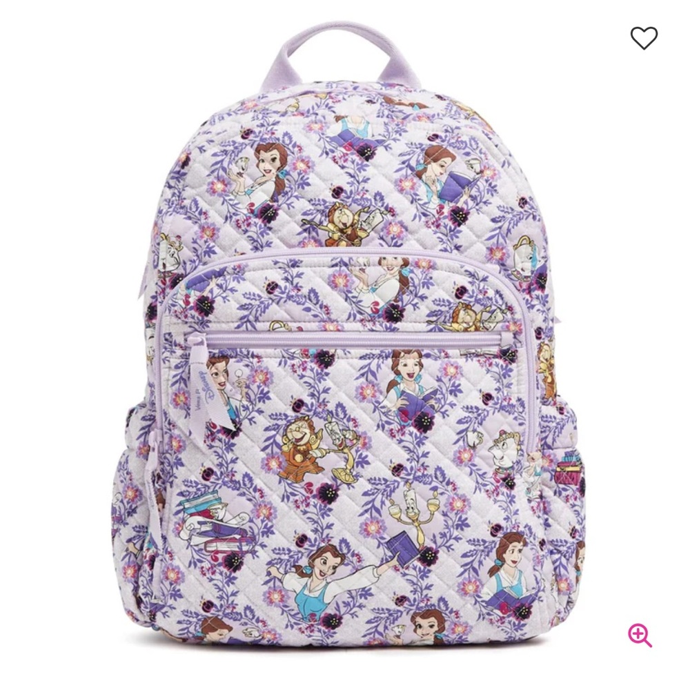 Vera Bradley Beauty and the Beast backpack